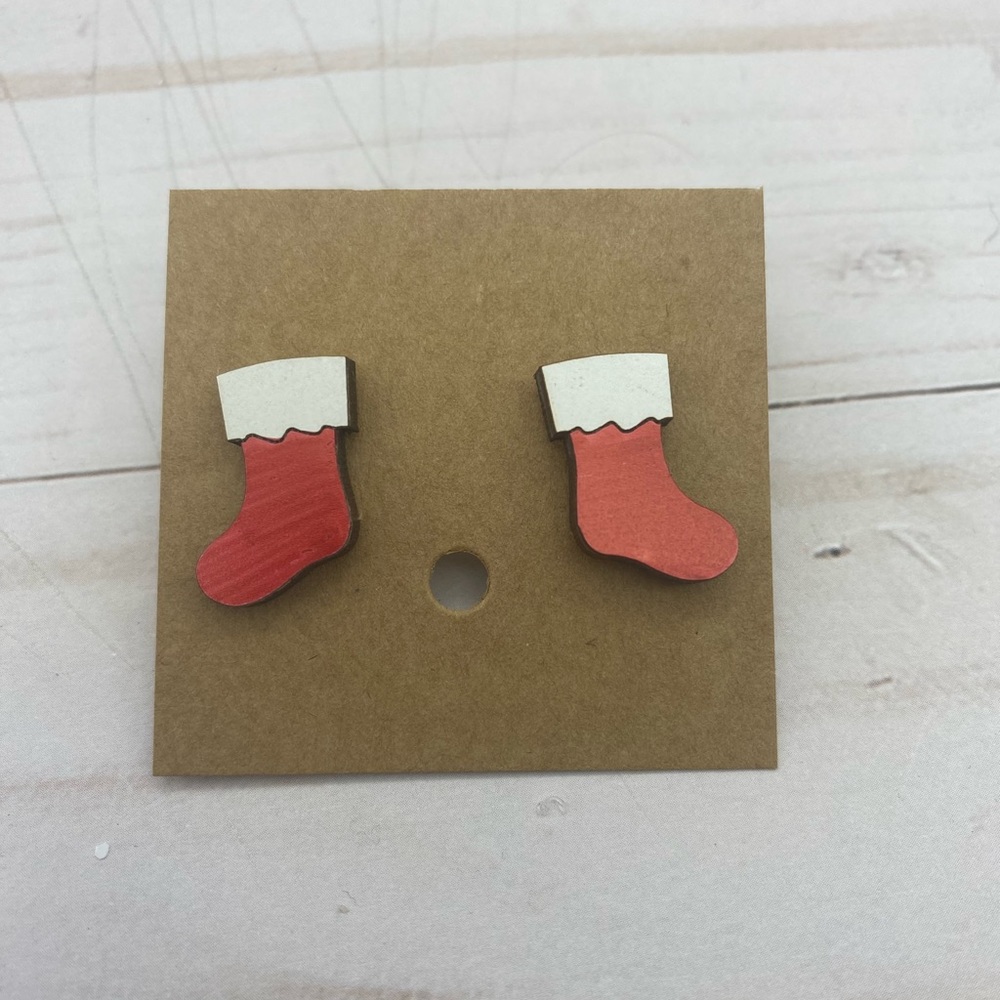 Christmas Stocking Earrings